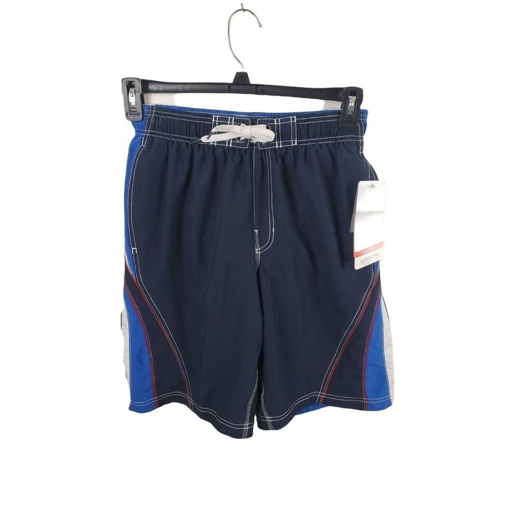 Speedo‎ Water Shorts Small Mens Navy Speed Dry Swim NWT Summer Water Casual